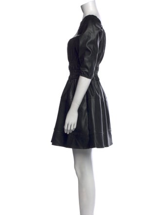 Proenza Schouler Square Neckline Mini Dress