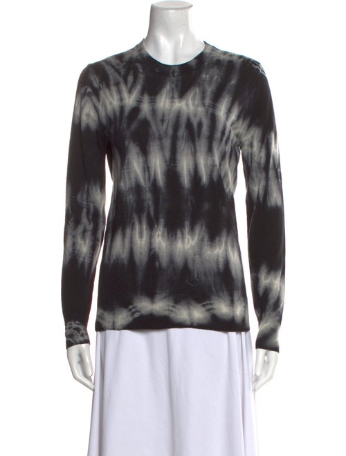 Proenza Schouler Merino Wool Tie-Dye Print Sweater