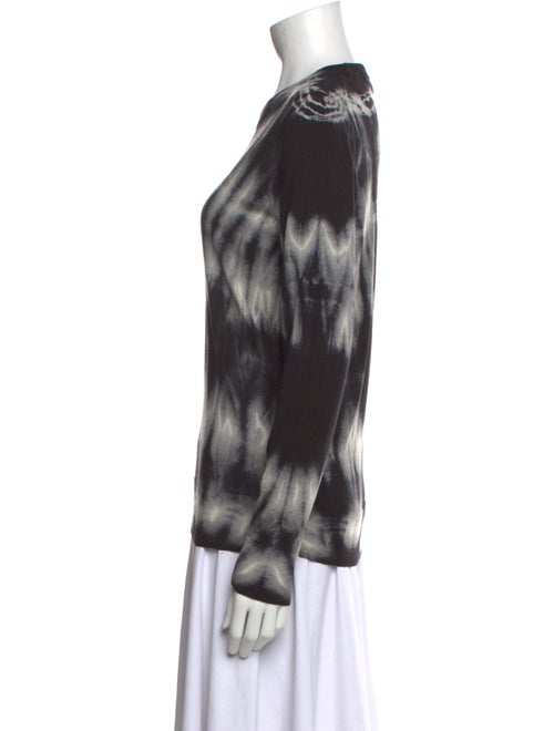 Proenza Schouler Merino Wool Tie-Dye Print Sweater