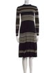 Proenza Schouler Wool Knee-Length Dress