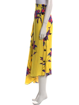 Proenza Schouler Silk Midi Length Skirt