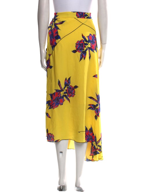 Proenza Schouler Silk Midi Length Skirt