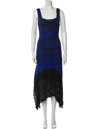 Proenza Schouler Printed Long Dress