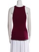 Proenza Schouler Silk Scoop Neck Top