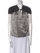 Proenza Schouler Silk V-Neck Blouse