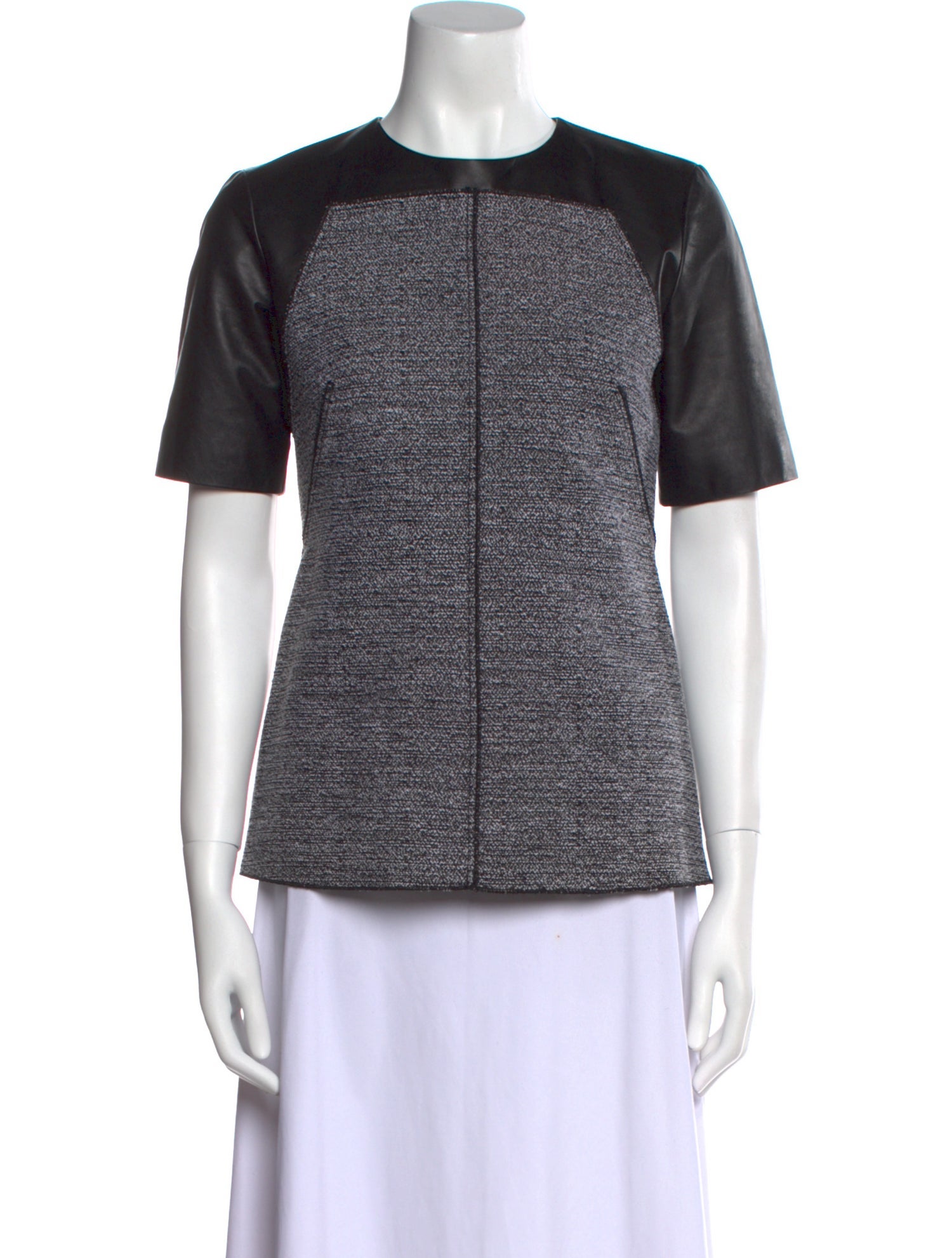 Proenza Schouler Crew Neck Short Sleeve Top