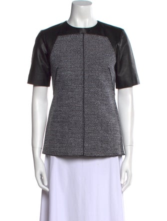 Proenza Schouler Crew Neck Short Sleeve Top
