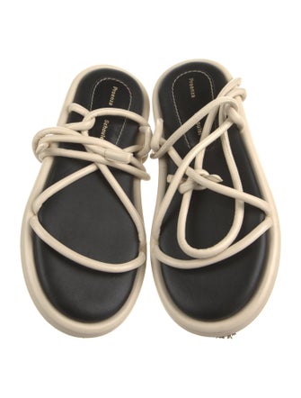 Proenza Schouler Leather Gladiator Sandals