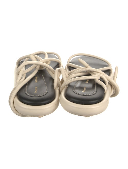 Proenza Schouler Leather Gladiator Sandals