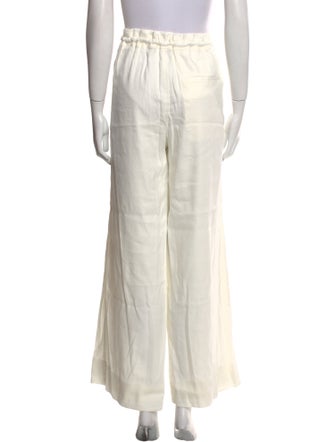 Proenza Schouler Linen Wide Leg Pants