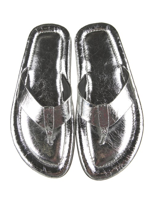 Proenza Schouler Leather Flip Flops