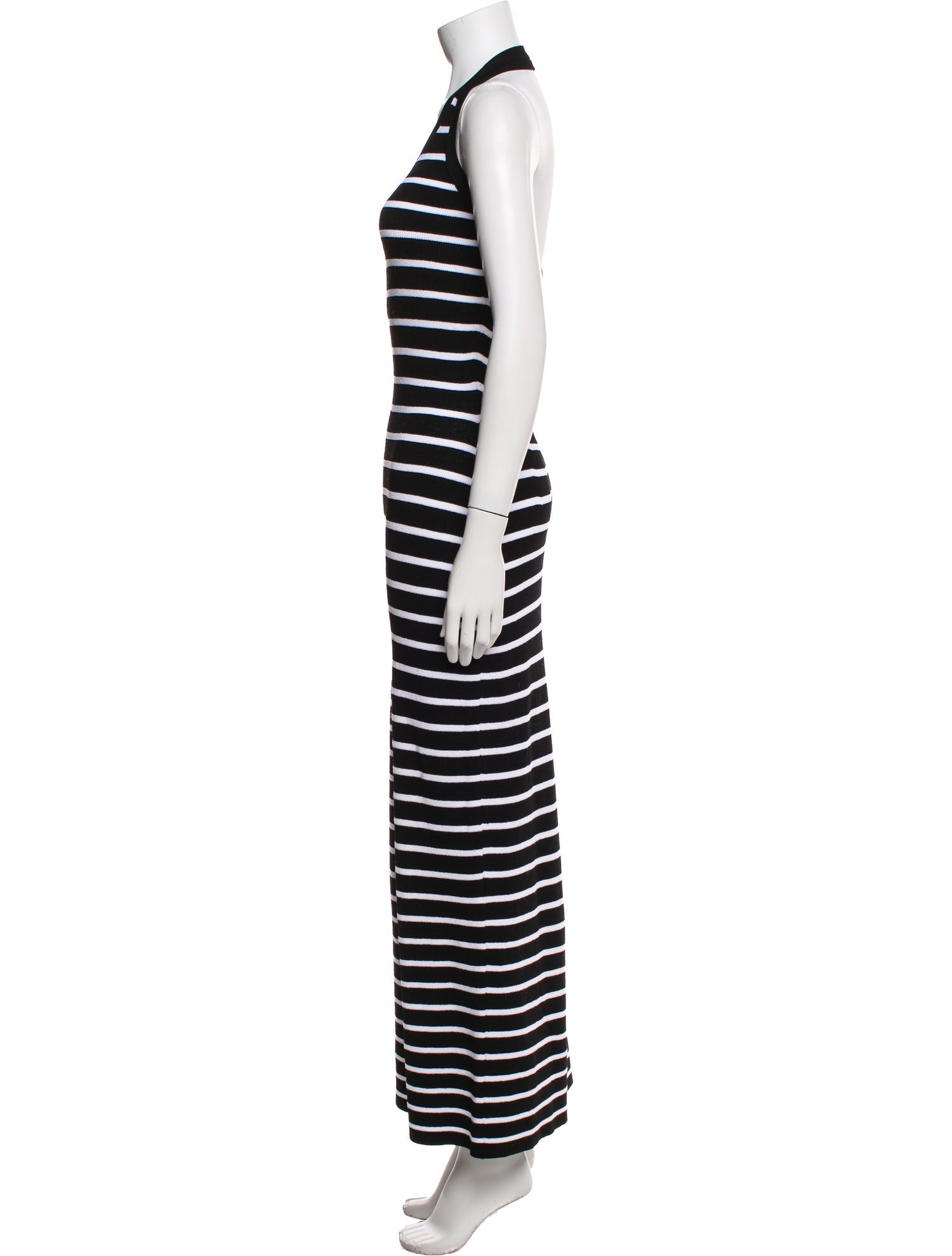 Proenza Schouler Striped Long Dress
