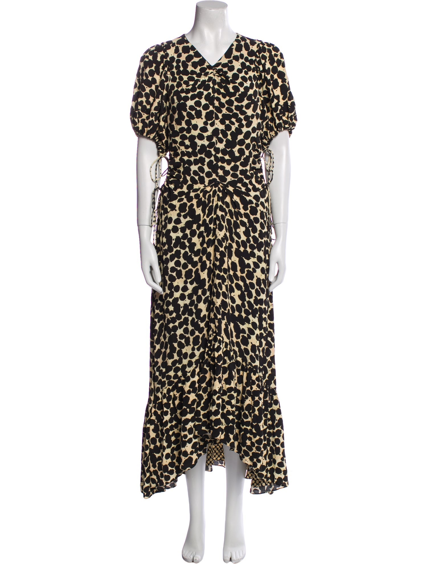 Proenza Schouler Animal Print Long Dress