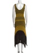 Proenza Schouler Striped Long Dress