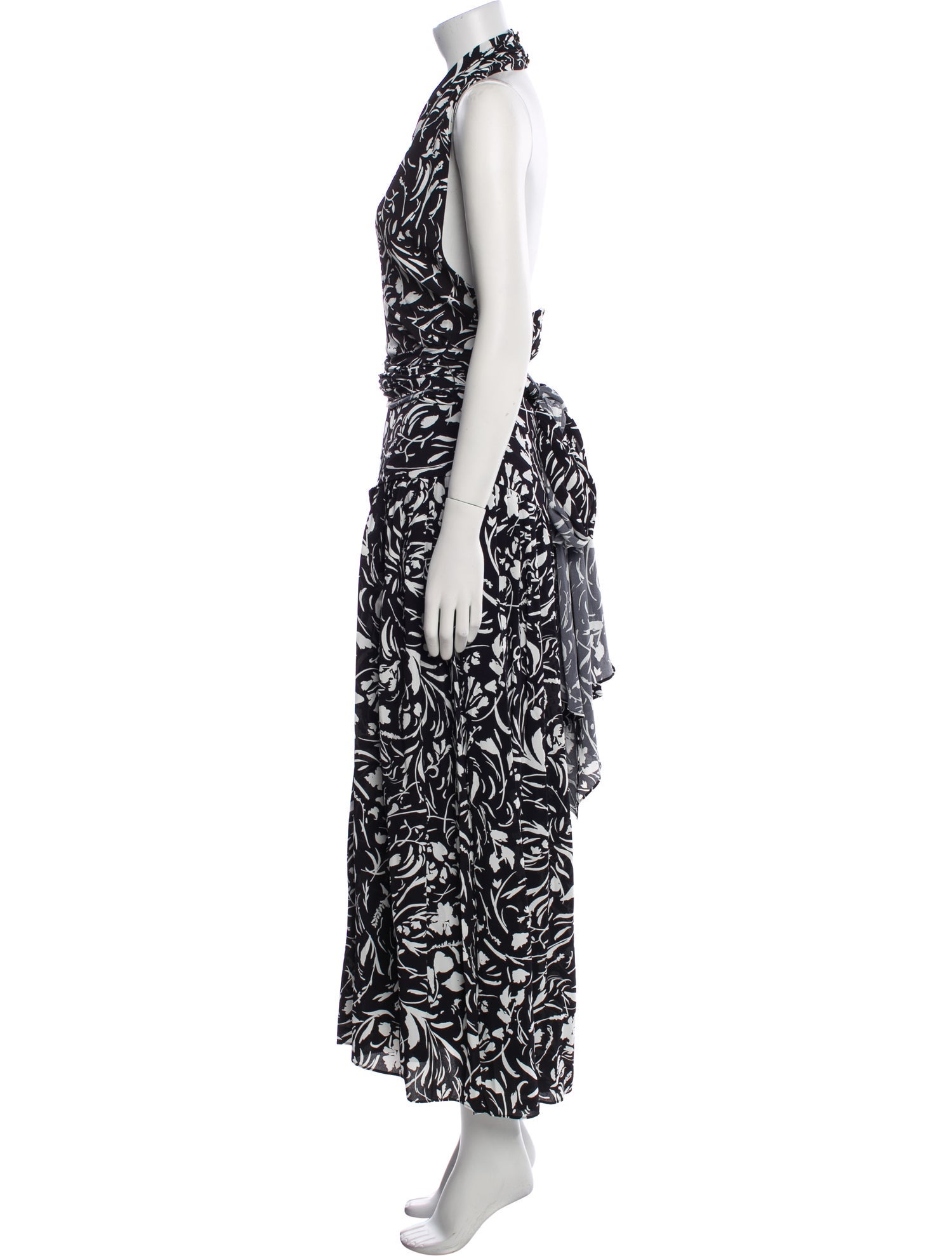 Proenza Schouler Printed Long Dress w/ Tags