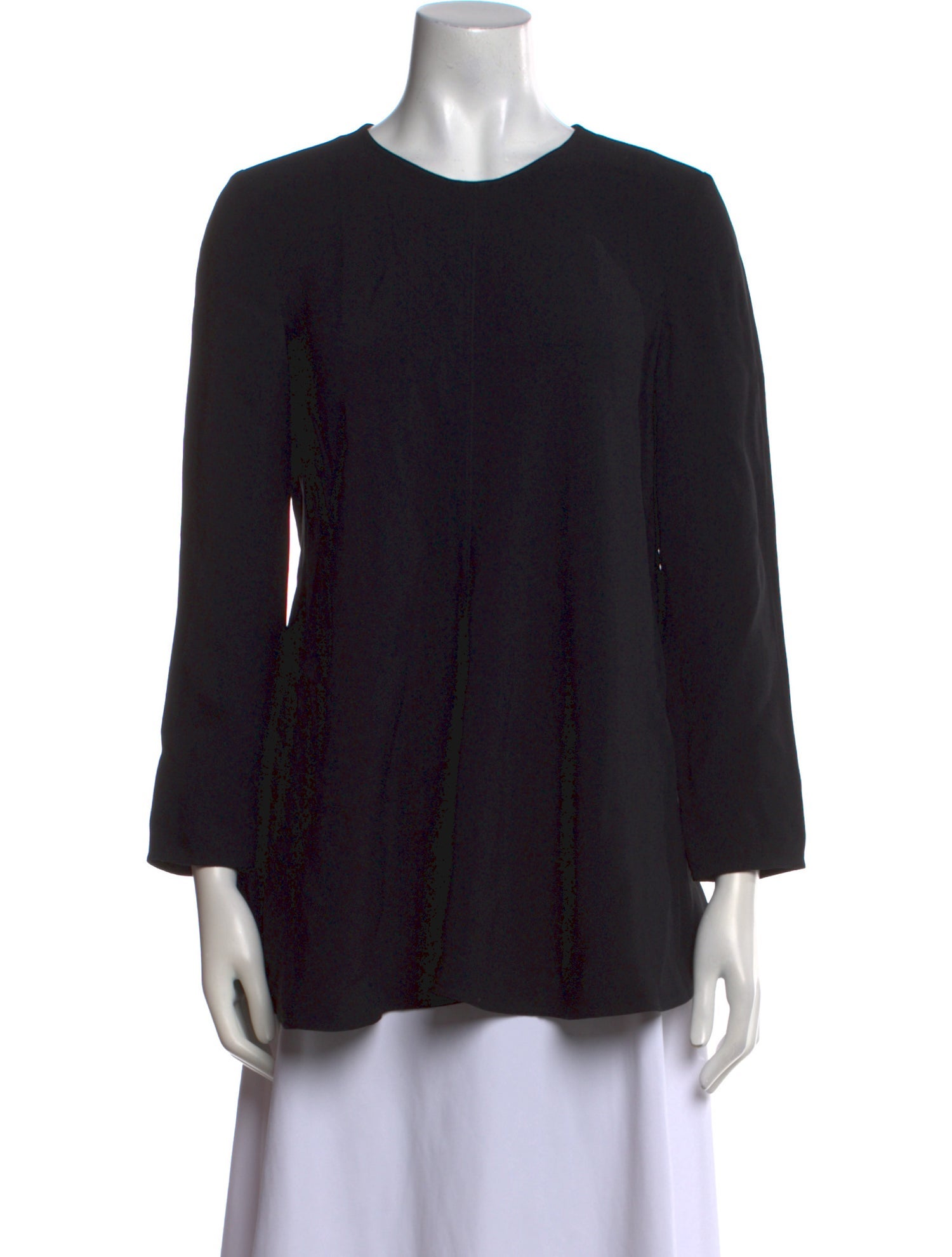 Proenza Schouler Crew Neck Long Sleeve Blouse