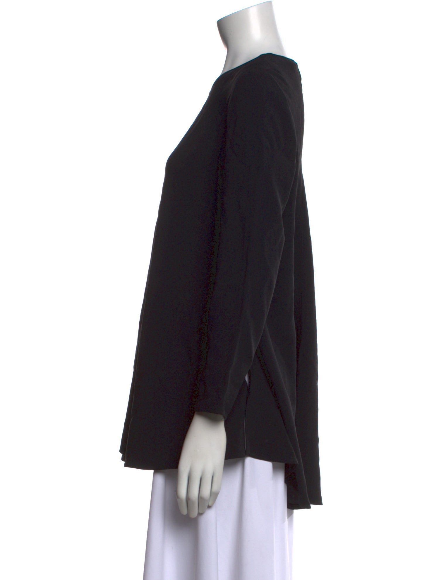 Proenza Schouler Crew Neck Long Sleeve Blouse