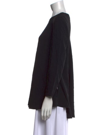 Proenza Schouler Crew Neck Long Sleeve Blouse