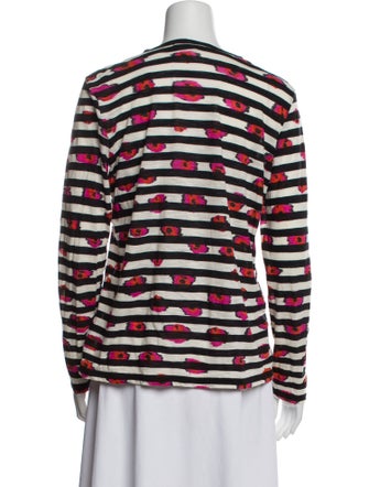 Proenza Schouler Printed Crew Neck Top