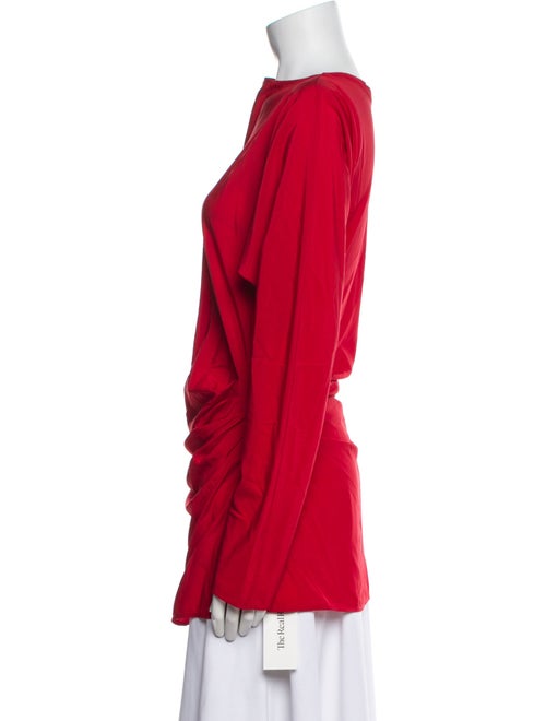 Proenza Schouler Bateau Neckline Long Sleeve Tunic