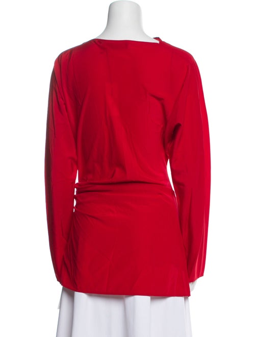 Proenza Schouler Bateau Neckline Long Sleeve Tunic