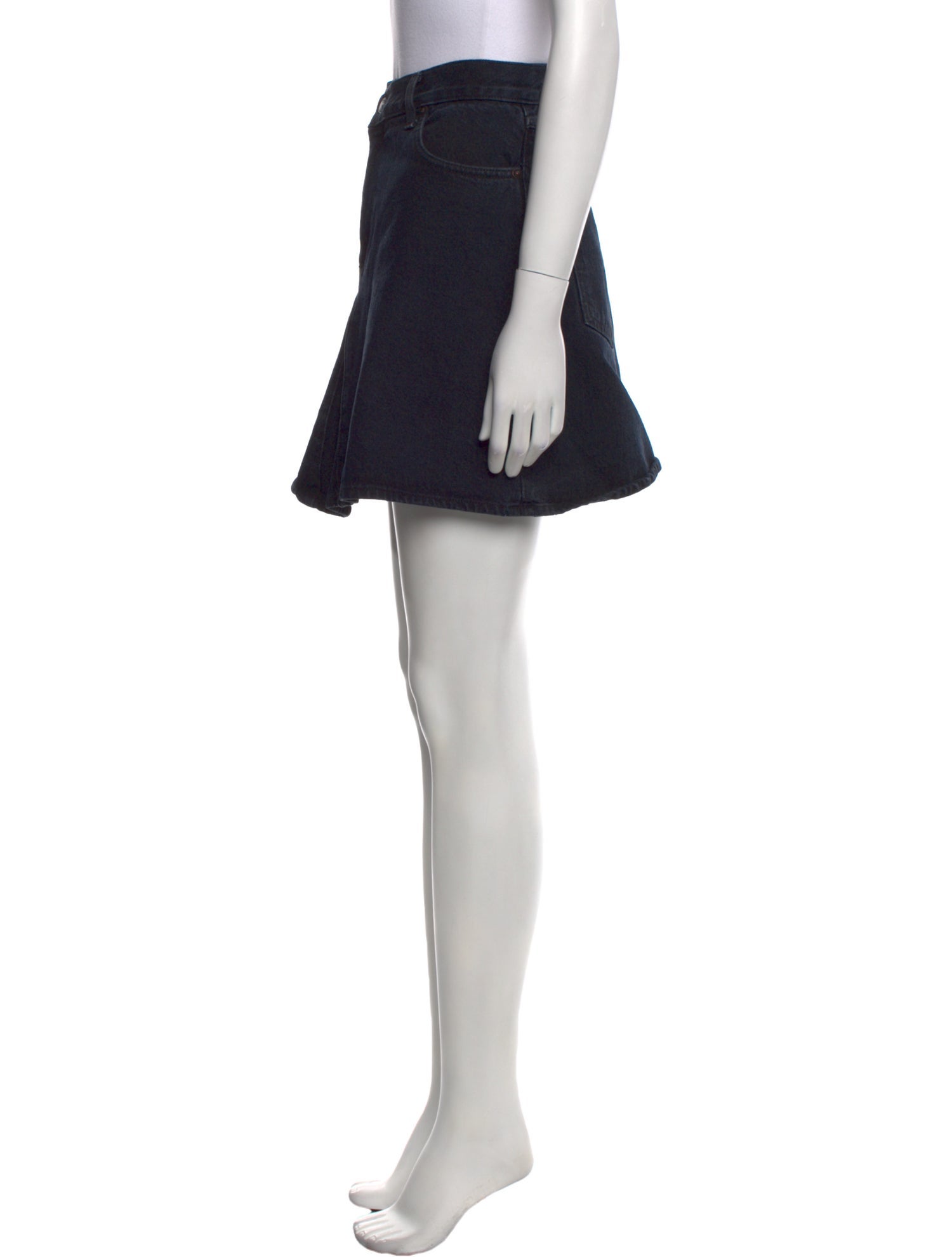 Proenza Schouler Pleated Accents Mini Skirt