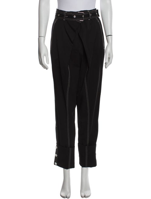 Proenza Schouler Wool Straight Leg Pants