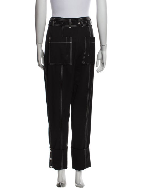 Proenza Schouler Wool Straight Leg Pants