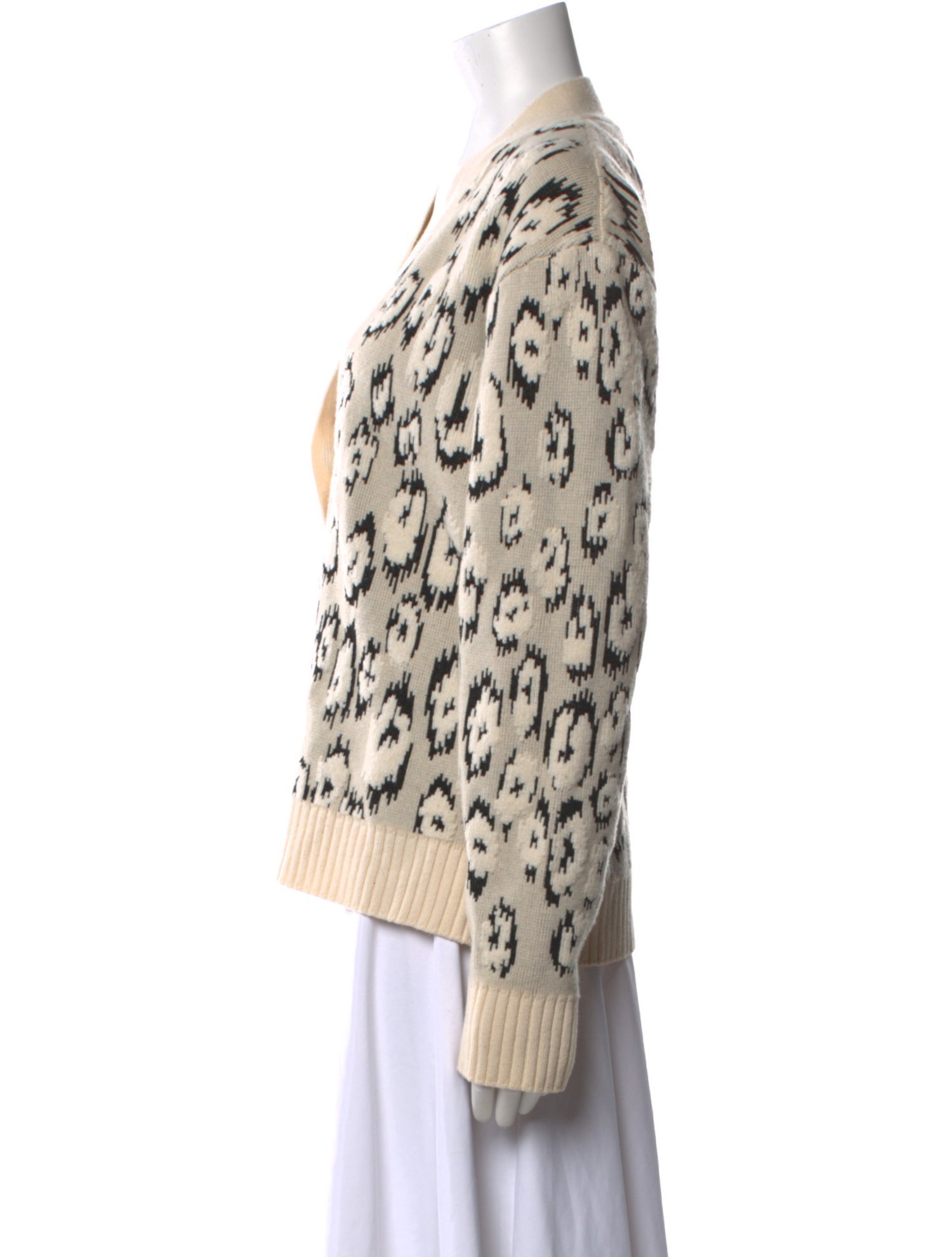 Proenza Schouler Virgin Wool Printed Sweater