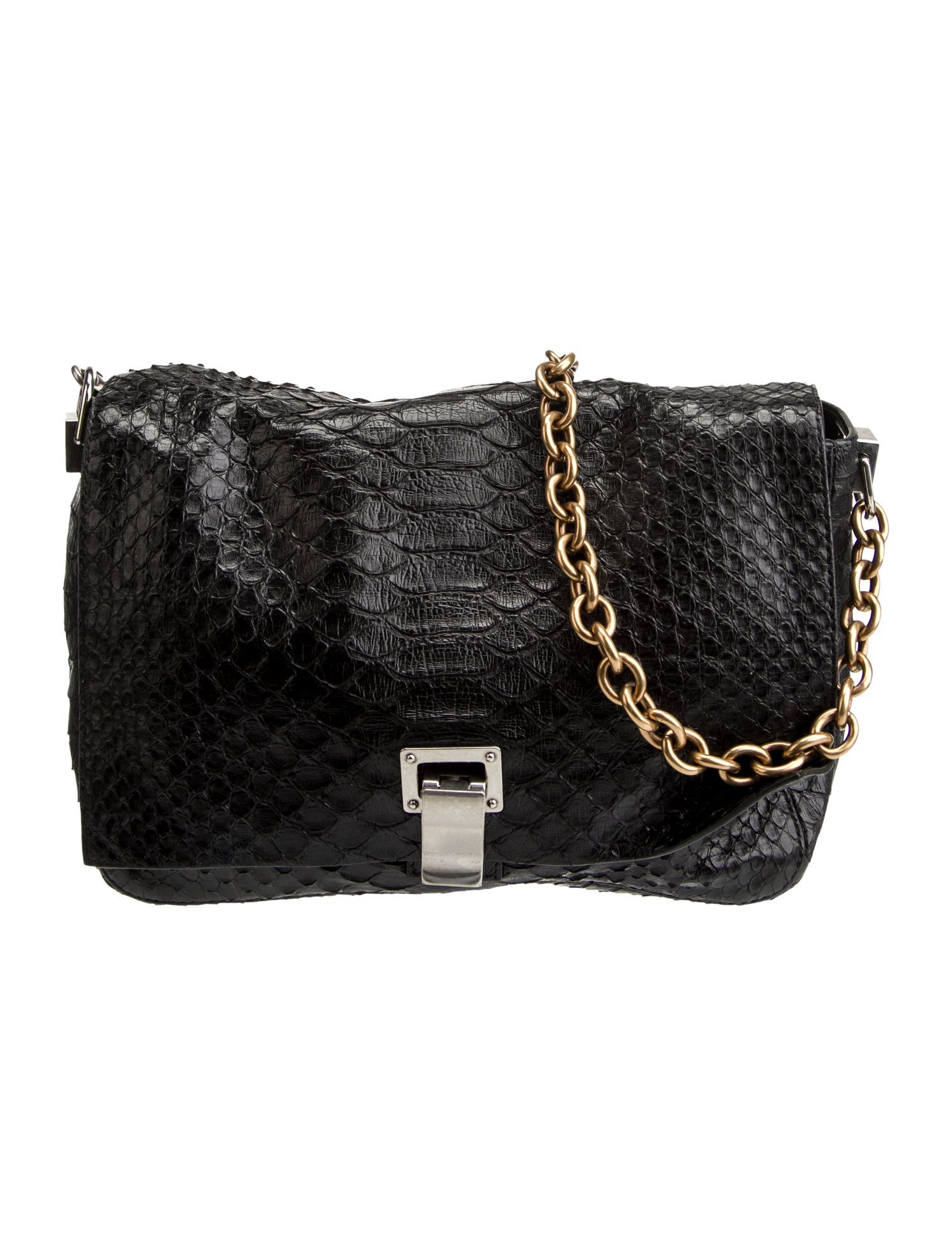 Proenza Schouler Snakeskin Messenger Bag
