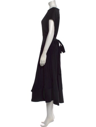 Proenza Schouler Crew Neck Long Dress
