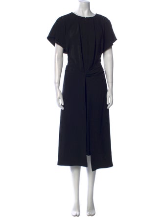 Proenza Schouler Crew Neck Midi Length Dress