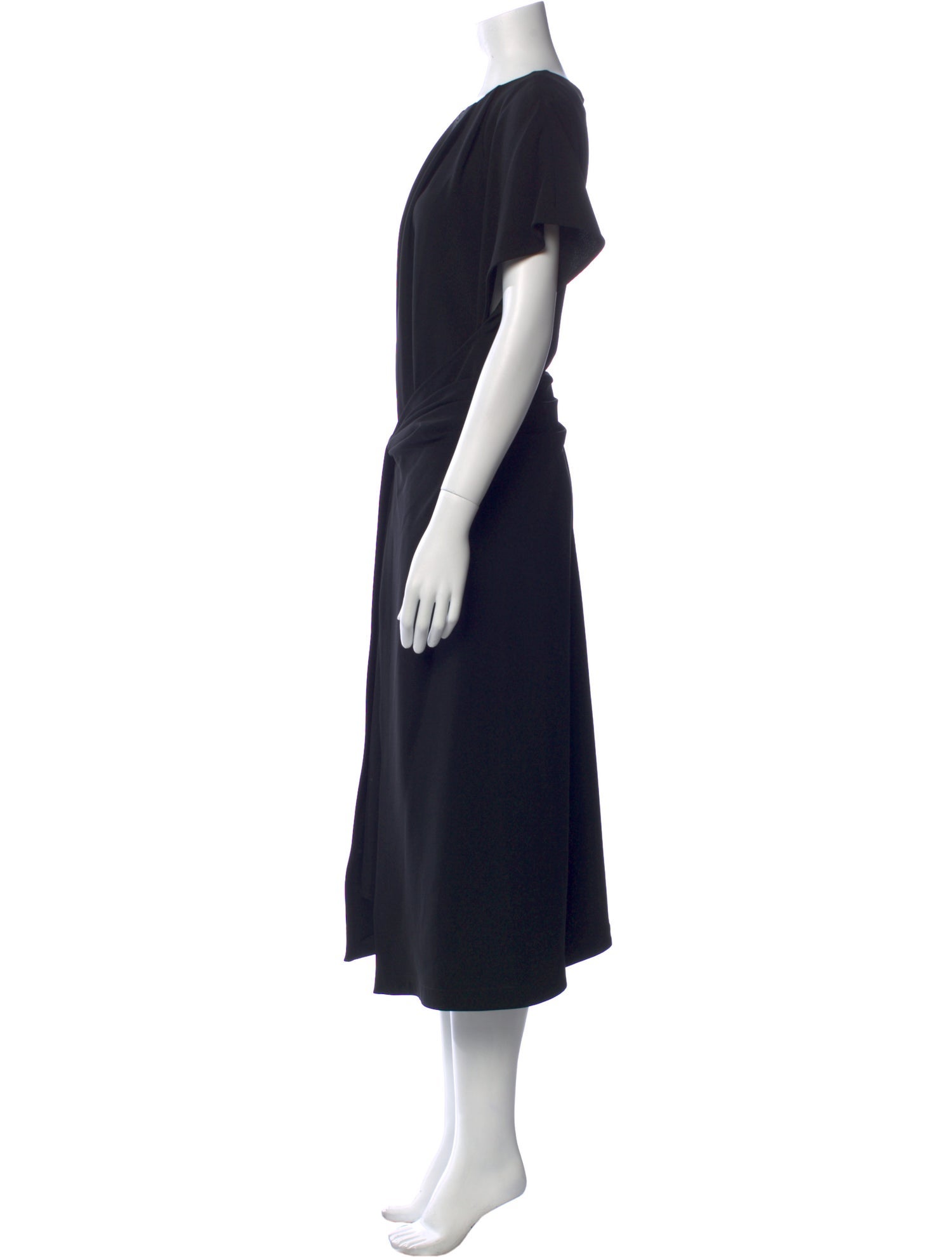 Proenza Schouler Crew Neck Midi Length Dress
