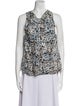 Proenza Schouler Silk Printed Top