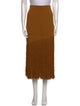 Proenza Schouler Fringe Trim Accent Midi Length Skirt