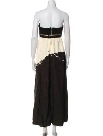 Proenza Schouler Printed Long Dress