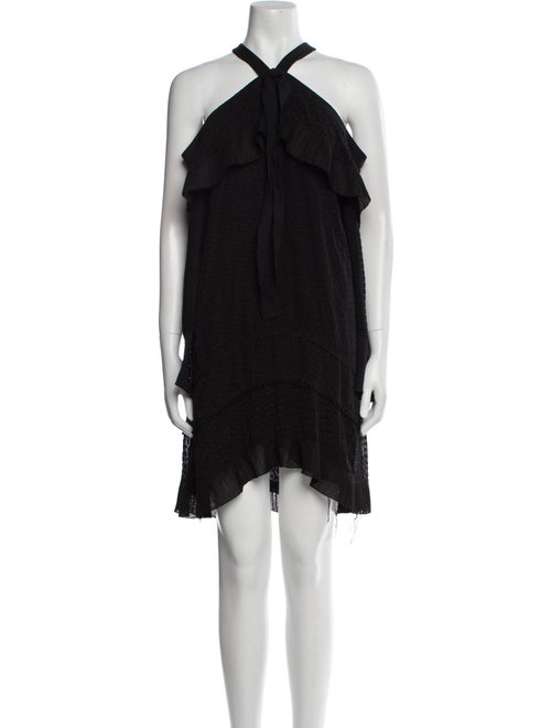 Proenza Schouler Halterneck Knee-Length Dress