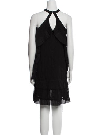 Proenza Schouler Halterneck Knee-Length Dress