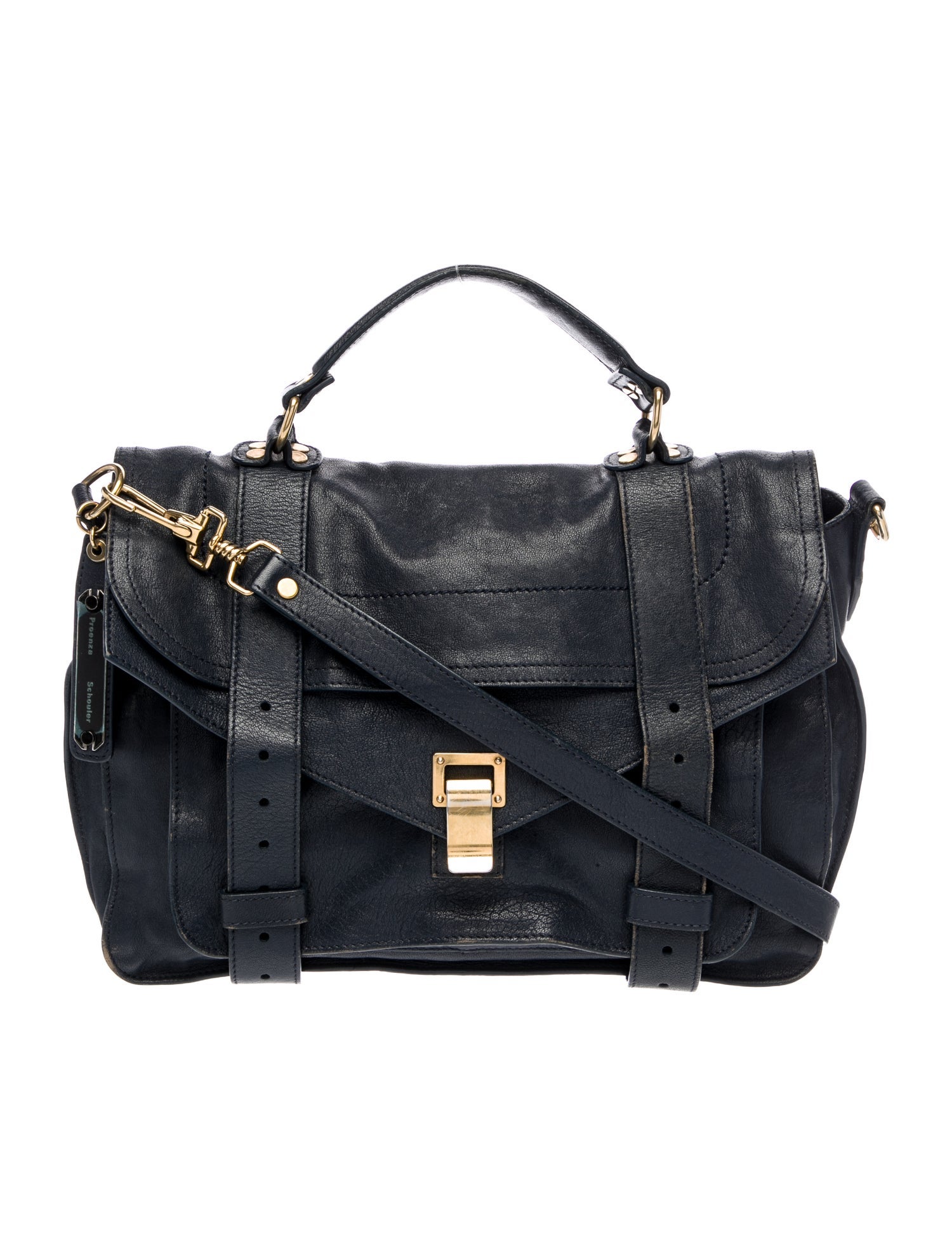 Proenza Schouler Leather Messenger Bag