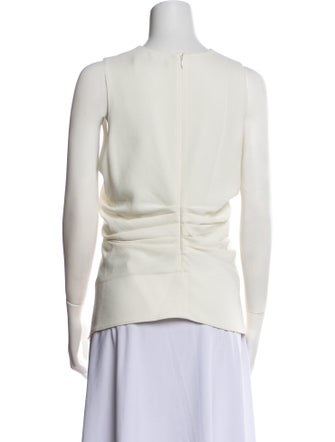 Proenza Schouler Crew Neck Sleeveless Blouse