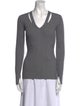 Proenza Schouler V-Neck Sweater