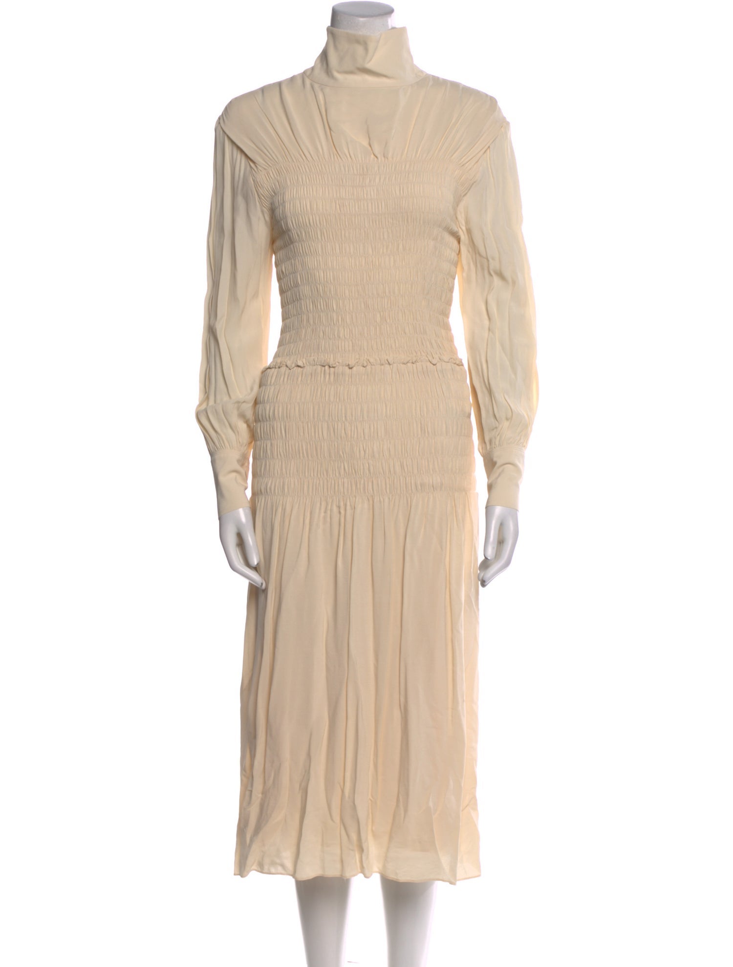 Proenza Schouler Turtleneck Midi Length Dress