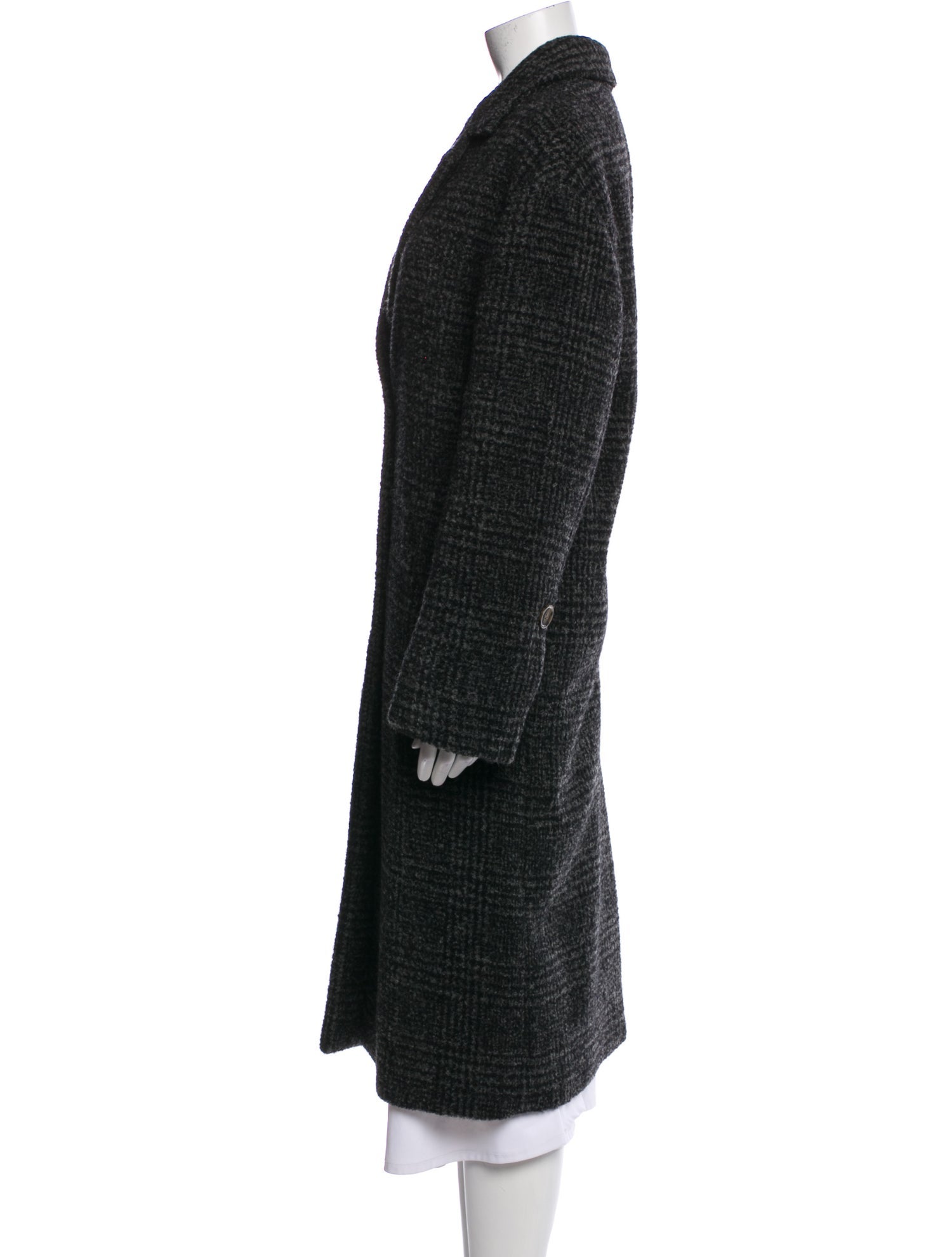 Proenza Schouler Wool Faux Fur Coat