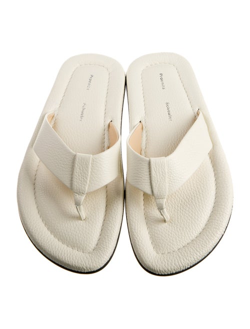 Proenza Schouler Leather Slides
