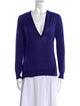 Proenza Schouler Merino Wool V-Neck Top