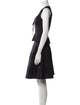 Proenza Schouler V-Neck Knee-Length Dress