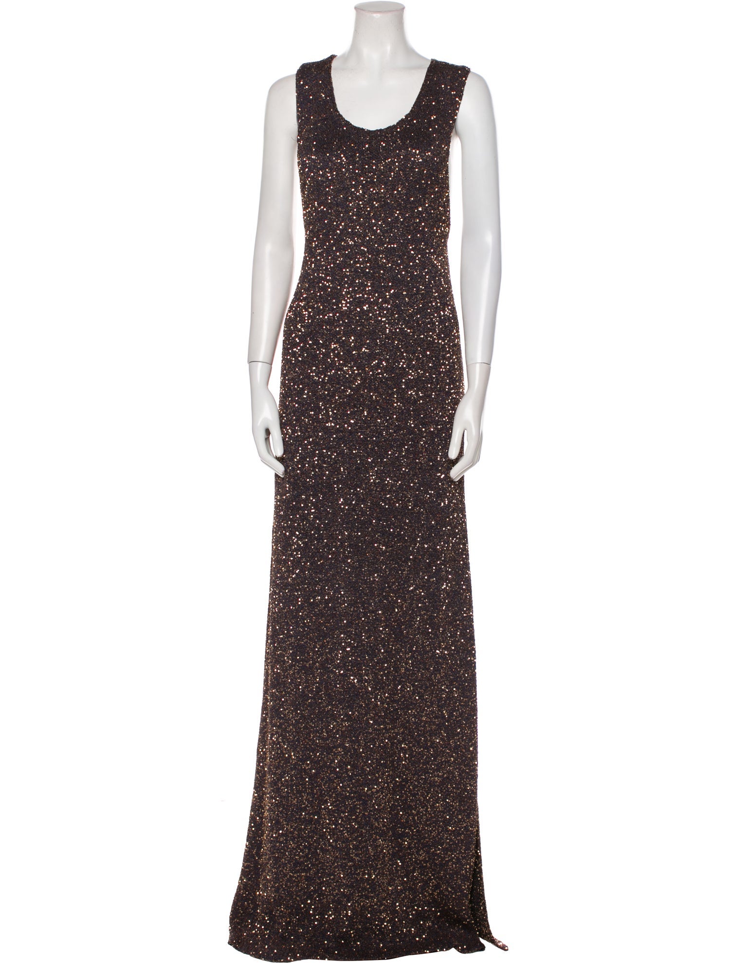 Proenza Schouler Scoop Neck Long Dress