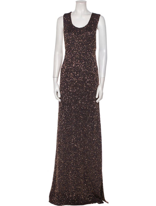 Proenza Schouler Scoop Neck Long Dress