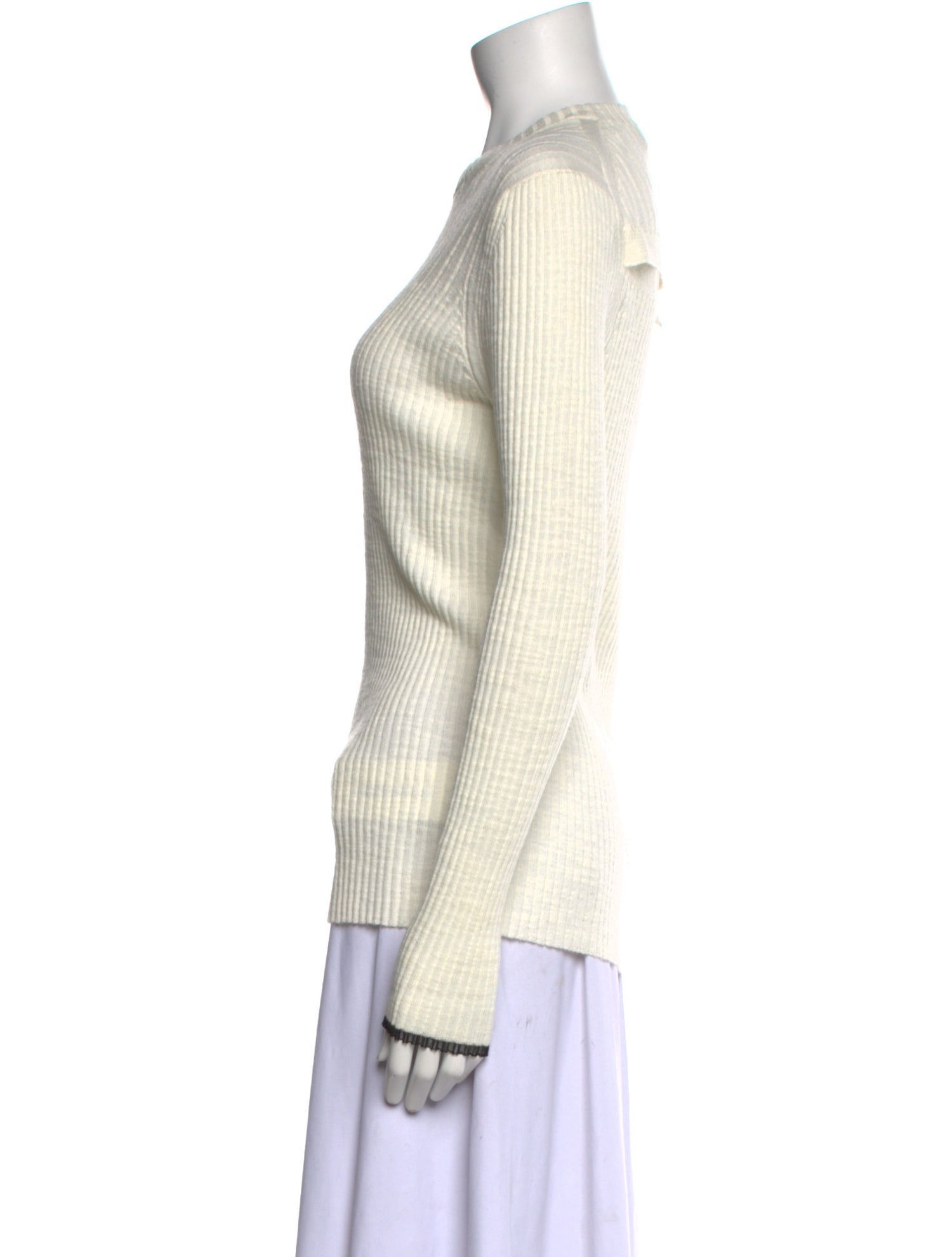 Proenza Schouler Crew Neck Long Sleeve Top