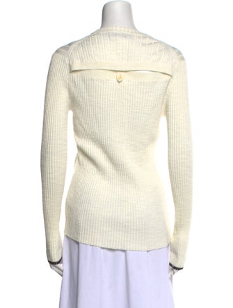 Proenza Schouler Crew Neck Long Sleeve Top